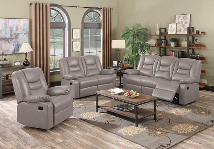 Kirk Bonded Pu Armchair Recliner - Click Image to Close